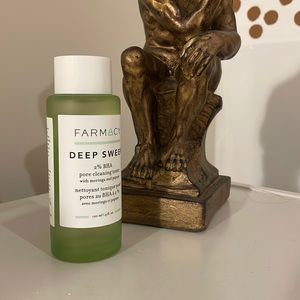 unused Farmacy Deep Sweep 2% BHA Pore Cleaning Toner with Moringa + Papaya